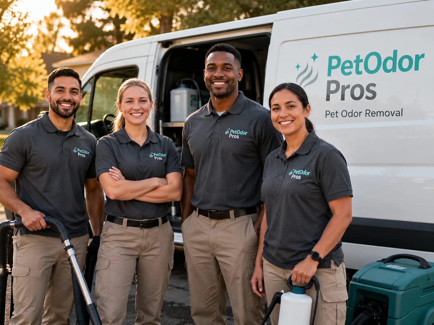 Pet Odor Removal team serving Garrison, TX